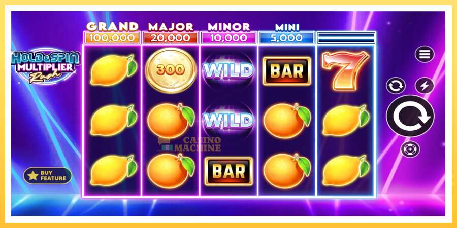 Hold & Spin Multiplier Rush: ပိုက်ဆံအတွက်ကစား, ပုံ 3