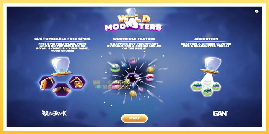 Wild Moonsters: ပိုက်ဆံအတွက်ကစား, ပုံ 1