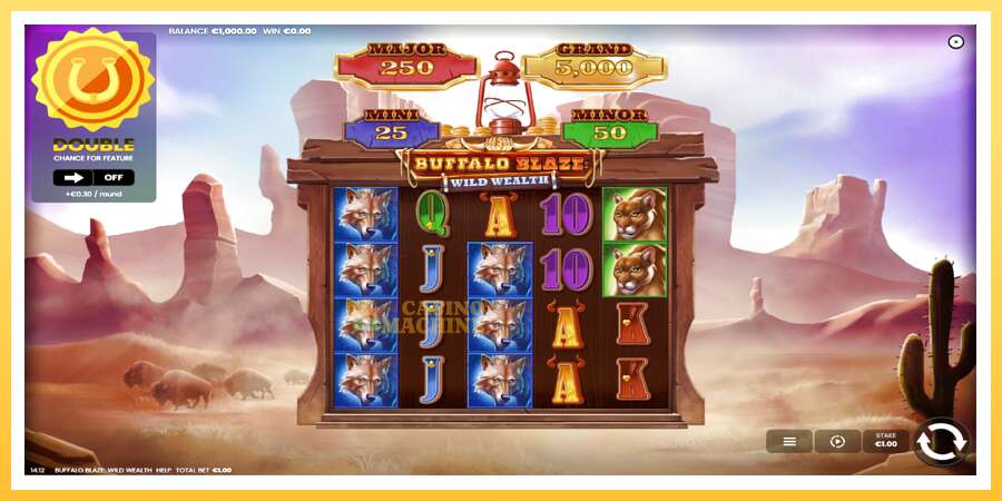 Buffalo Blaze: Wild Wealth: ပိုက်ဆံအတွက်ကစား, ပုံ 2