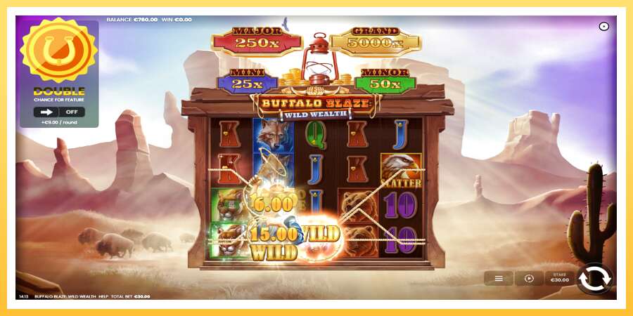 Buffalo Blaze: Wild Wealth: ပိုက်ဆံအတွက်ကစား, ပုံ 3