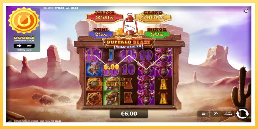 Buffalo Blaze: Wild Wealth: ပိုက်ဆံအတွက်ကစား, ပုံ 4