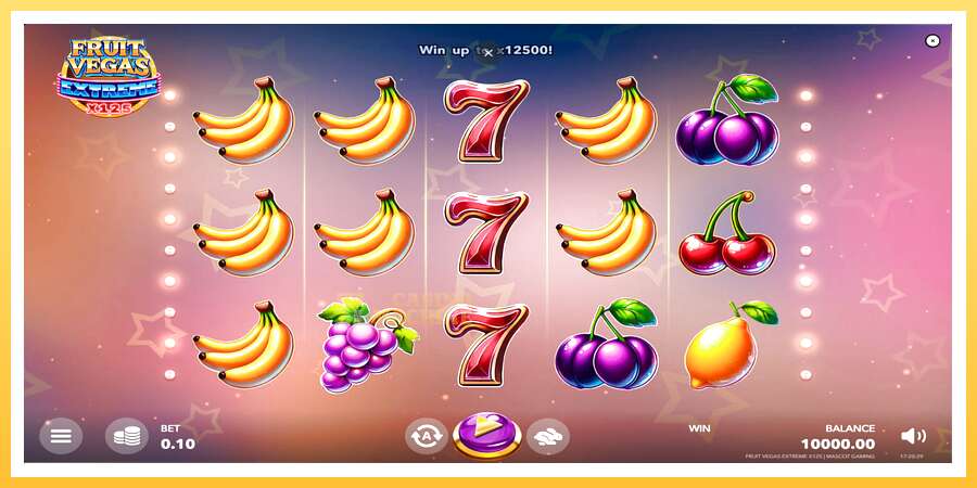 Fruit Vegas Extreme x125: ပိုက်ဆံအတွက်ကစား, ပုံ 1