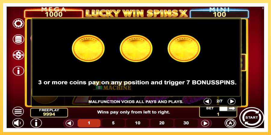 Lucky Win Spins X: ပိုက်ဆံအတွက်ကစား, ပုံ 5