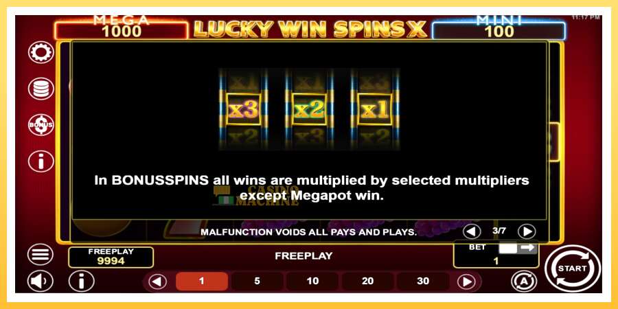 Lucky Win Spins X: ပိုက်ဆံအတွက်ကစား, ပုံ 6