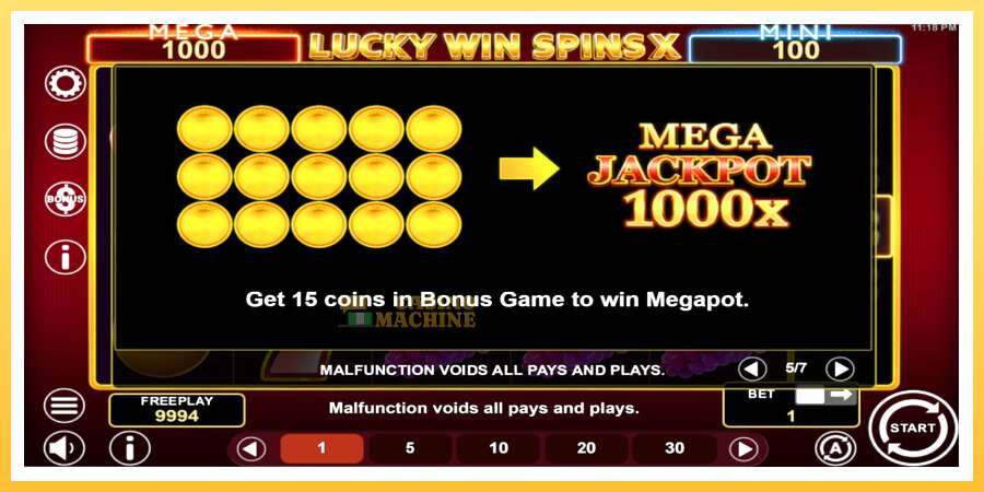 Lucky Win Spins X: ပိုက်ဆံအတွက်ကစား, ပုံ 7