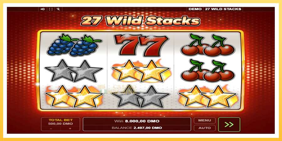 27 Wild Stacks: ပိုက်ဆံအတွက်ကစား, ပုံ 2