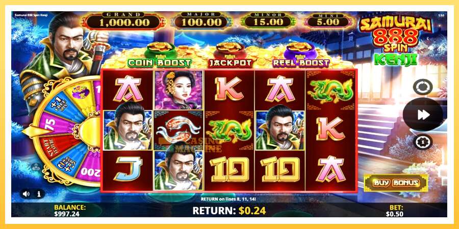 Samurai 888 Spin Kenji: ပိုက်ဆံအတွက်ကစား, ပုံ 3