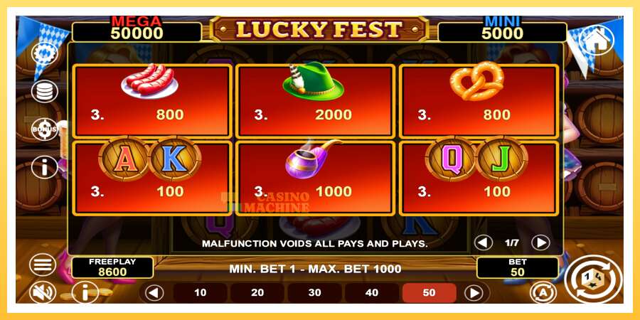 Lucky Fest Hold & Win: ပိုက်ဆံအတွက်ကစား, ပုံ 5