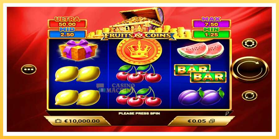 Fruits & Coins: ပိုက်ဆံအတွက်ကစား, ပုံ 1