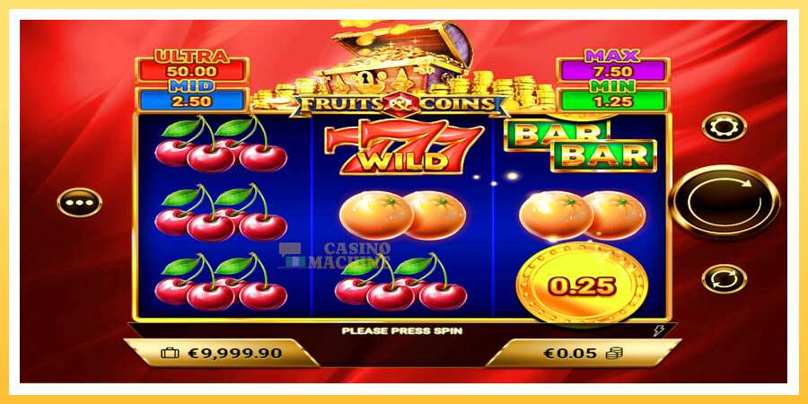 Fruits & Coins: ပိုက်ဆံအတွက်ကစား, ပုံ 2