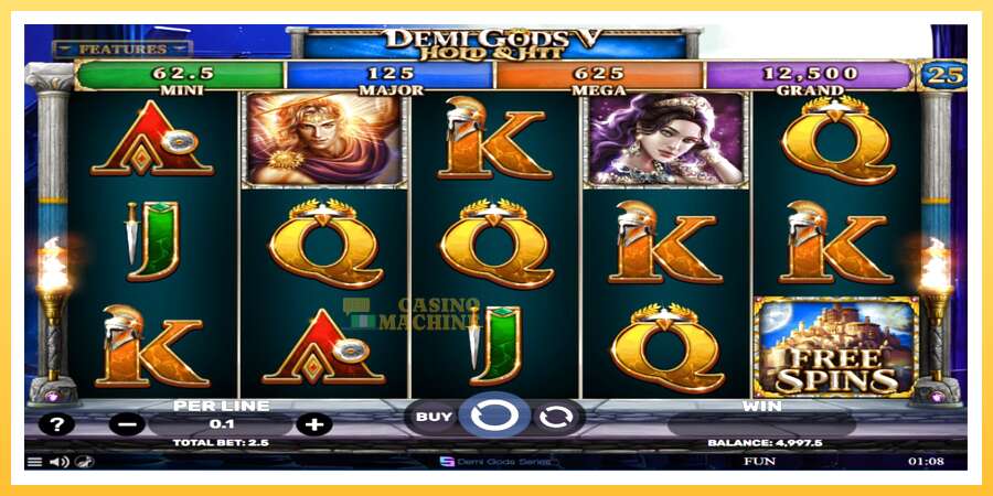 Demi Gods V Hold & Hit: ပိုက်ဆံအတွက်ကစား, ပုံ 2