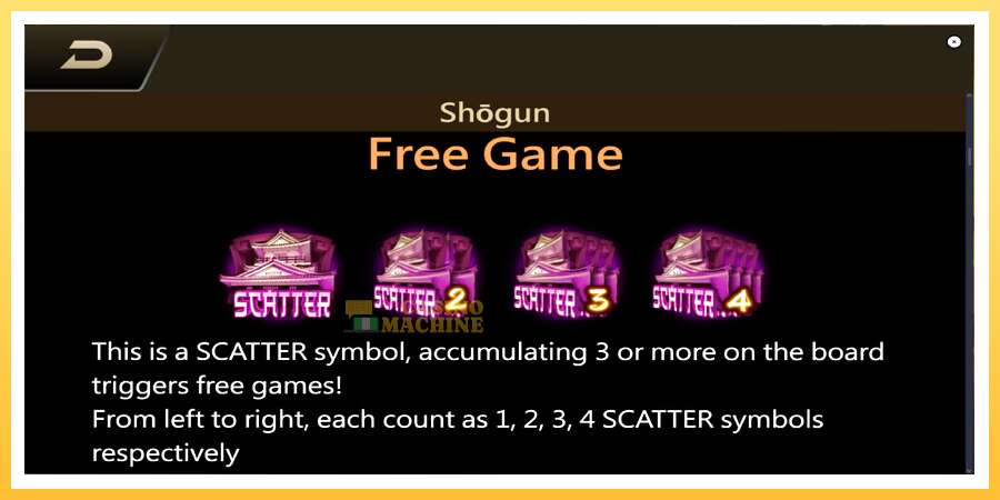 Shogun: ပိုက်ဆံအတွက်ကစား, ပုံ 5