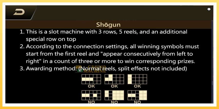 Shogun: ပိုက်ဆံအတွက်ကစား, ပုံ 7