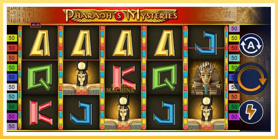 Pharaohs Mysteries: ပိုက်ဆံအတွက်ကစား, ပုံ 4