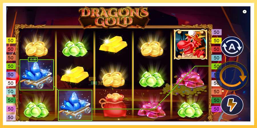 Dragons Gold SL: ပိုက်ဆံအတွက်ကစား, ပုံ 4