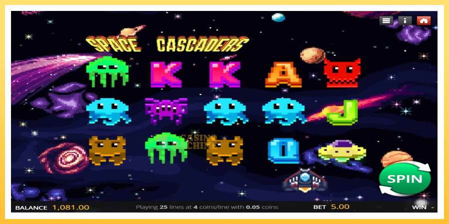 Space Cascaders: ပိုက်ဆံအတွက်ကစား, ပုံ 1