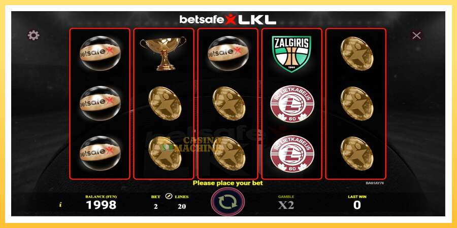 Betsafe LKL: ပိုက်ဆံအတွက်ကစား, ပုံ 1