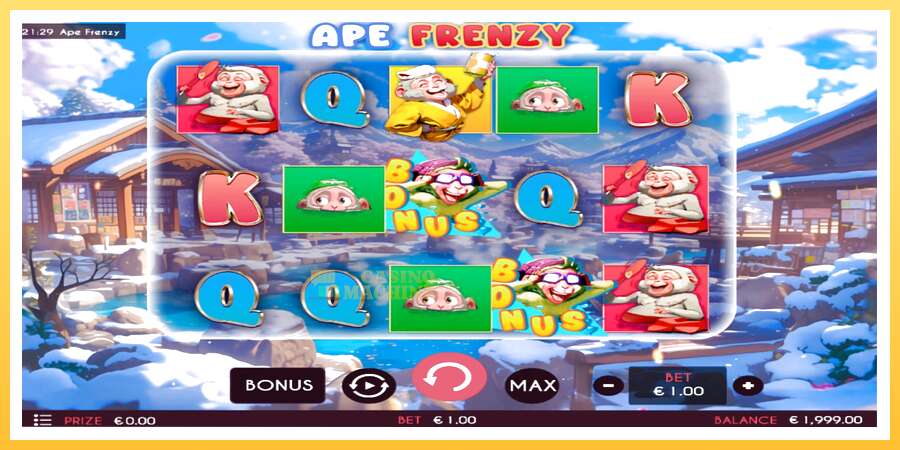 Ape Frenzy: ပိုက်ဆံအတွက်ကစား, ပုံ 2