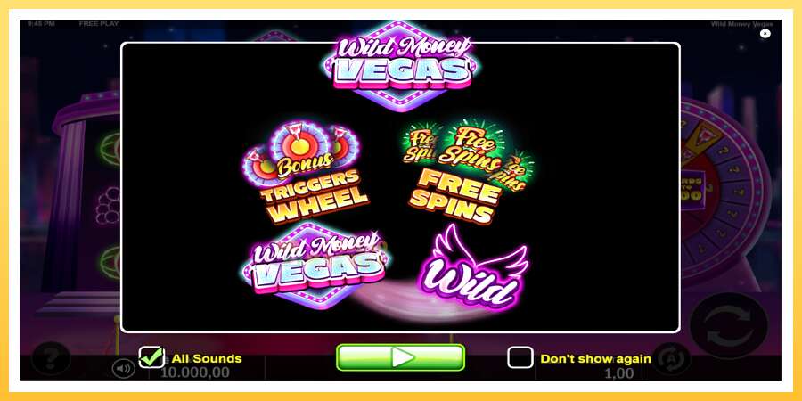 Wild Money Vegas: ပိုက်ဆံအတွက်ကစား, ပုံ 1