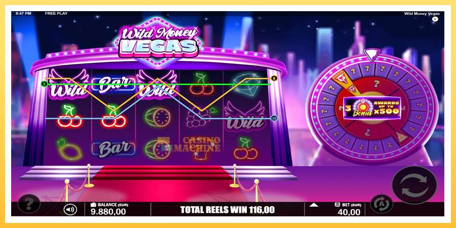 Wild Money Vegas: ပိုက်ဆံအတွက်ကစား, ပုံ 3