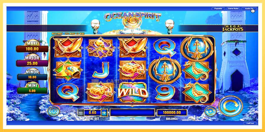 Ocean Spirit MegaJackpots: ပိုက်ဆံအတွက်ကစား, ပုံ 3