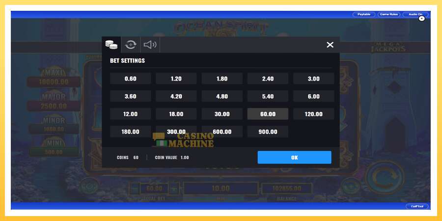 Ocean Spirit MegaJackpots: ပိုက်ဆံအတွက်ကစား, ပုံ 7