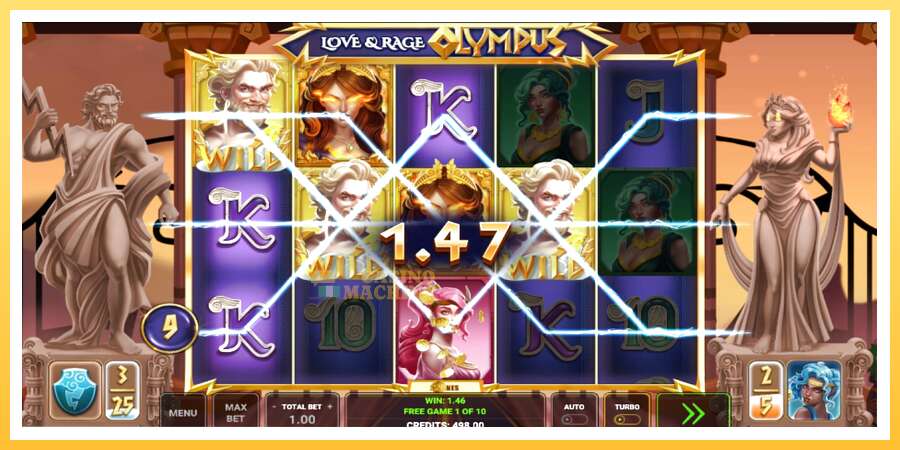 Love & Rage Olympus: ပိုက်ဆံအတွက်ကစား, ပုံ 3