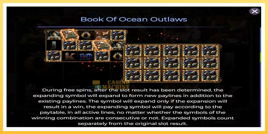 Book of Ocean Outlaws: ပိုက်ဆံအတွက်ကစား, ပုံ 5