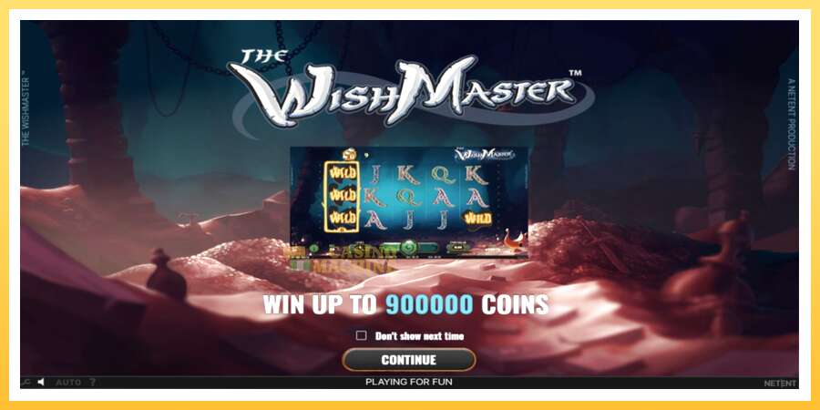 Wish Master: ပိုက်ဆံအတွက်ကစား, ပုံ 1