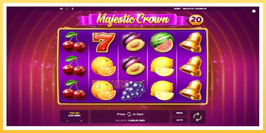 Majestic Crown 20: ပိုက်ဆံအတွက်ကစား, ပုံ 1