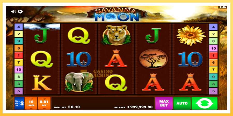 Savanna Moon: ပိုက်ဆံအတွက်ကစား, ပုံ 2