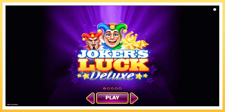 Jokers Luck Deluxe: ပိုက်ဆံအတွက်ကစား, ပုံ 1