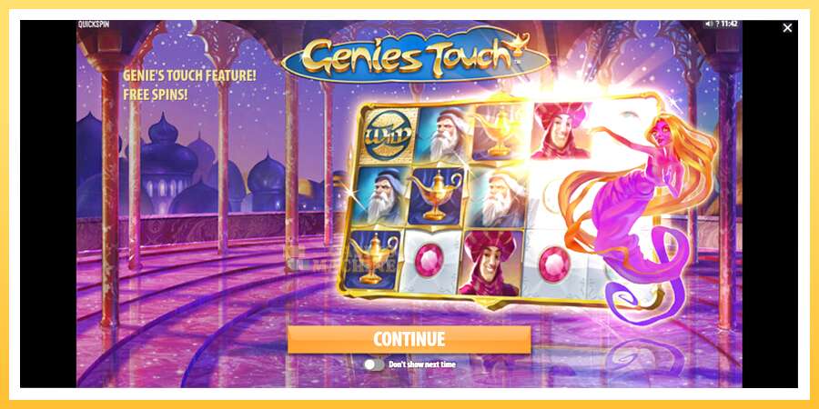 Genies Touch: ပိုက်ဆံအတွက်ကစား, ပုံ 1