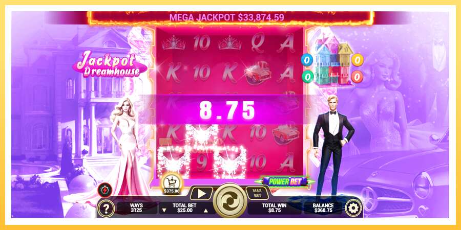 Jackpot Dreamhouse: ပိုက်ဆံအတွက်ကစား, ပုံ 4