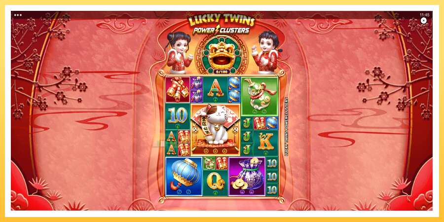 Lucky Twins Power Clusters: ပိုက်ဆံအတွက်ကစား, ပုံ 1