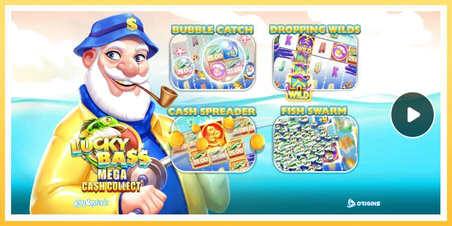 Lucky Bass Mega Cash Collect: ပိုက်ဆံအတွက်ကစား, ပုံ 1