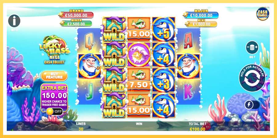 Lucky Bass Mega Cash Collect: ပိုက်ဆံအတွက်ကစား, ပုံ 2