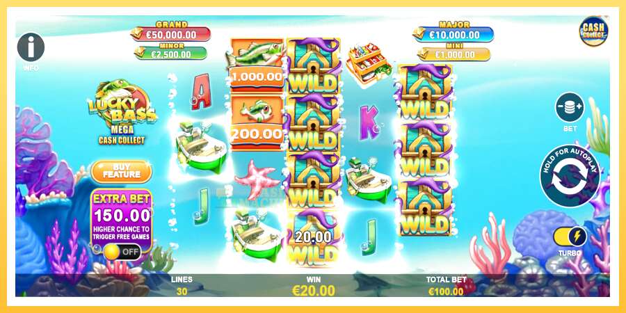 Lucky Bass Mega Cash Collect: ပိုက်ဆံအတွက်ကစား, ပုံ 4