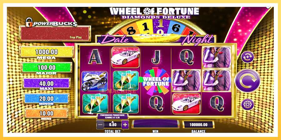 PowerBucks Wheel of Fortune Diamonds Deluxe Date Night: ပိုက်ဆံအတွက်ကစား, ပုံ 2