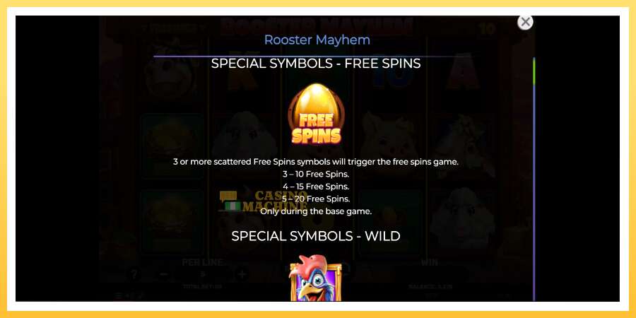 Rooster Mayhem: ပိုက်ဆံအတွက်ကစား, ပုံ 5