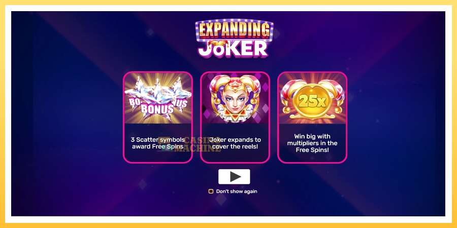 Expanding Joker: ပိုက်ဆံအတွက်ကစား, ပုံ 1