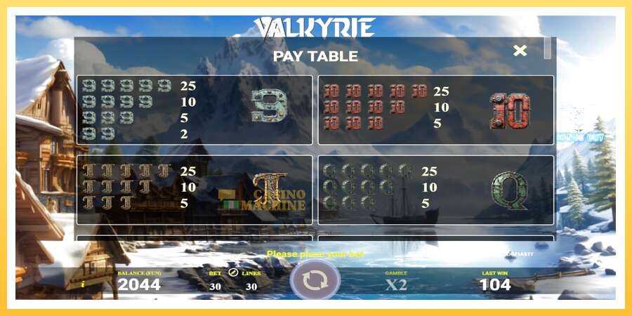 Valkyrie: ပိုက်ဆံအတွက်ကစား, ပုံ 4