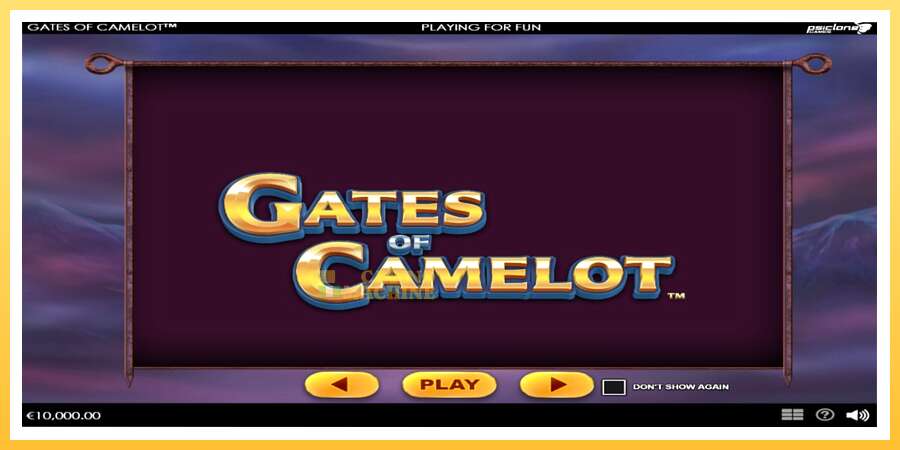 Gates of Camelot: ပိုက်ဆံအတွက်ကစား, ပုံ 1