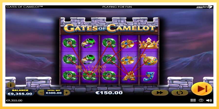 Gates of Camelot: ပိုက်ဆံအတွက်ကစား, ပုံ 3