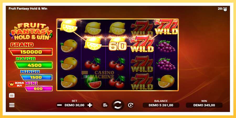 Fruit Fantasy Hold & Win: ပိုက်ဆံအတွက်ကစား, ပုံ 4