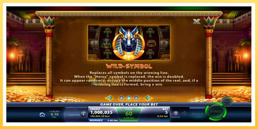 Anubis Spell: ပိုက်ဆံအတွက်ကစား, ပုံ 4