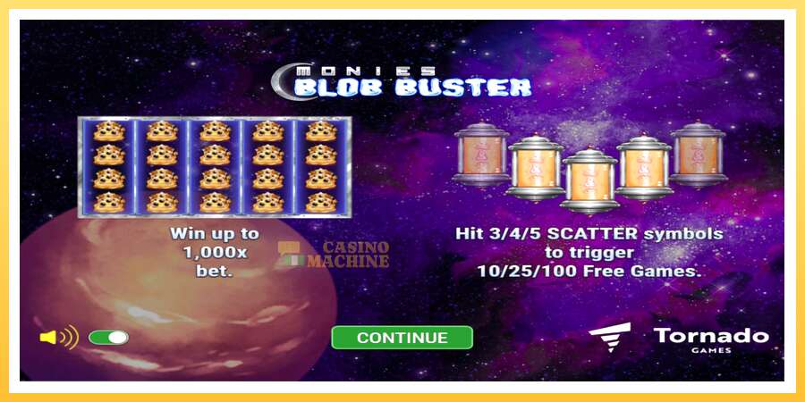 Monies Blob Buster: ပိုက်ဆံအတွက်ကစား, ပုံ 1