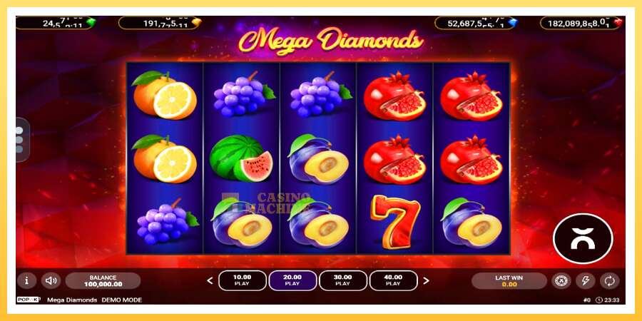 Mega Diamonds: ပိုက်ဆံအတွက်ကစား, ပုံ 1