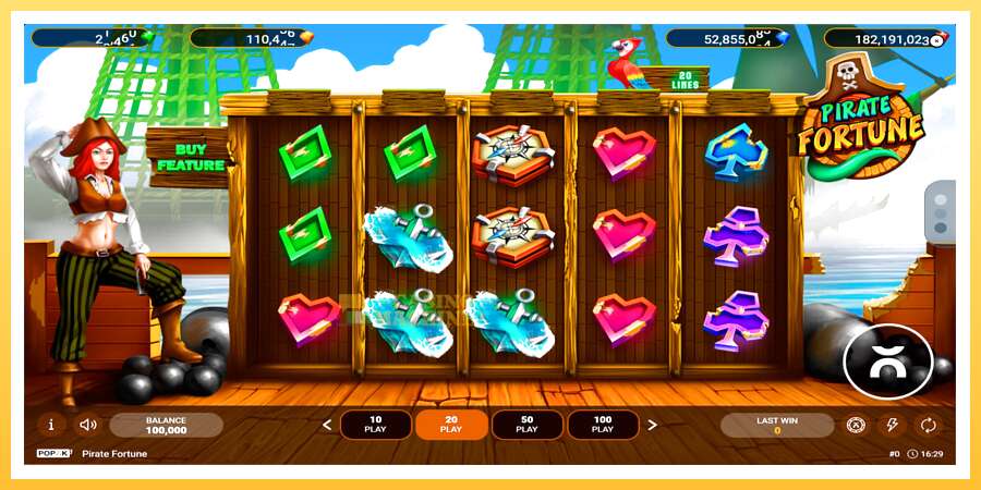 Pirate Fortune: ပိုက်ဆံအတွက်ကစား, ပုံ 1