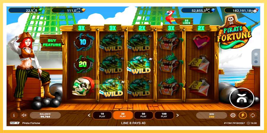 Pirate Fortune: ပိုက်ဆံအတွက်ကစား, ပုံ 3